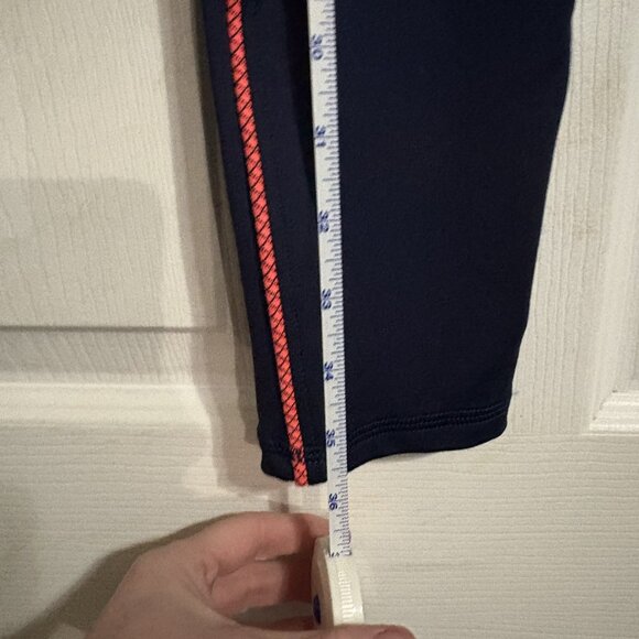 Under Armour UA Compression Coldgear Leggings Dark Blue Small - Picture 4 of 6